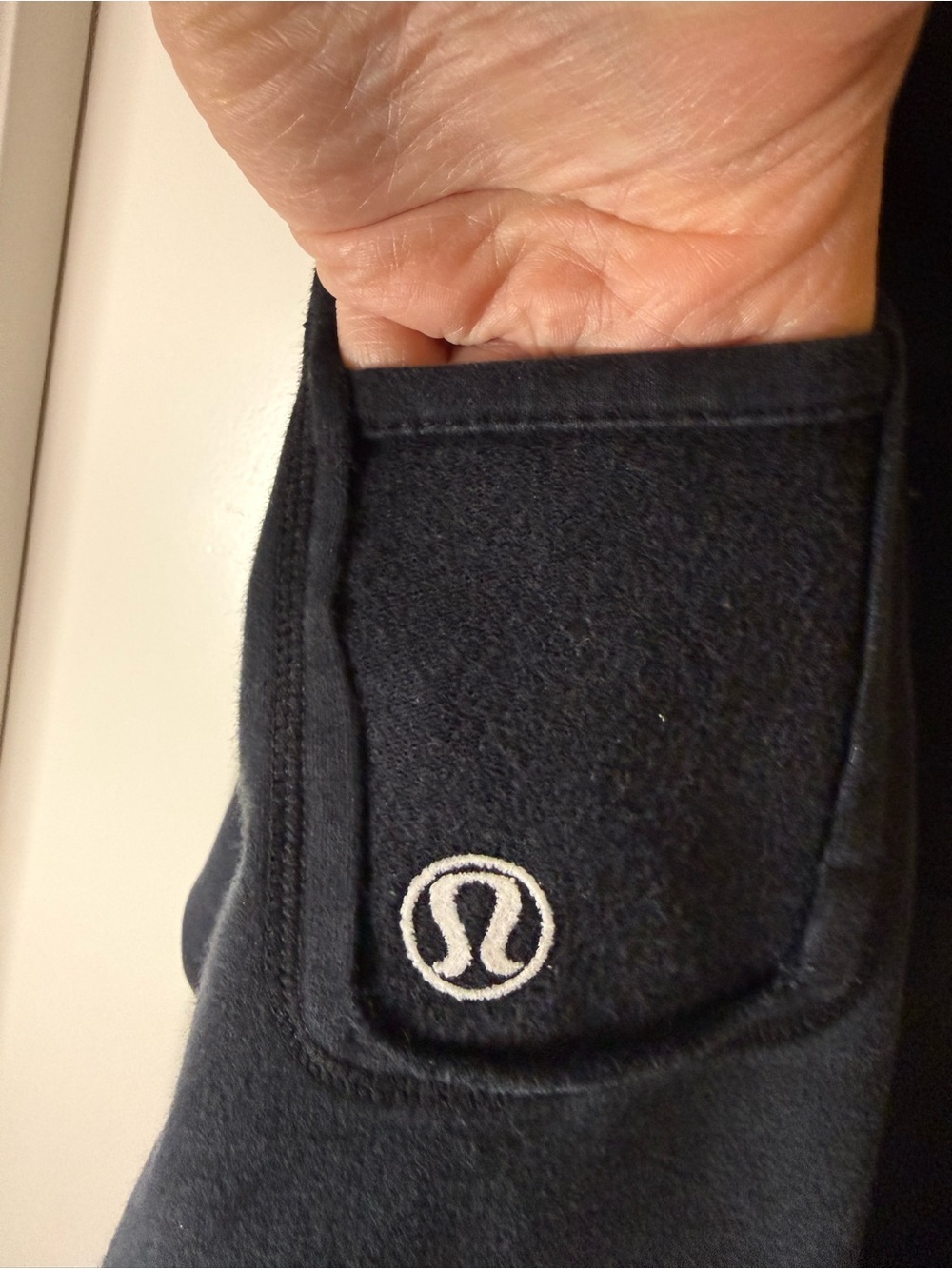Black Lululemon Full Zip Long Sleeve Jacket - Picture 10 of 11